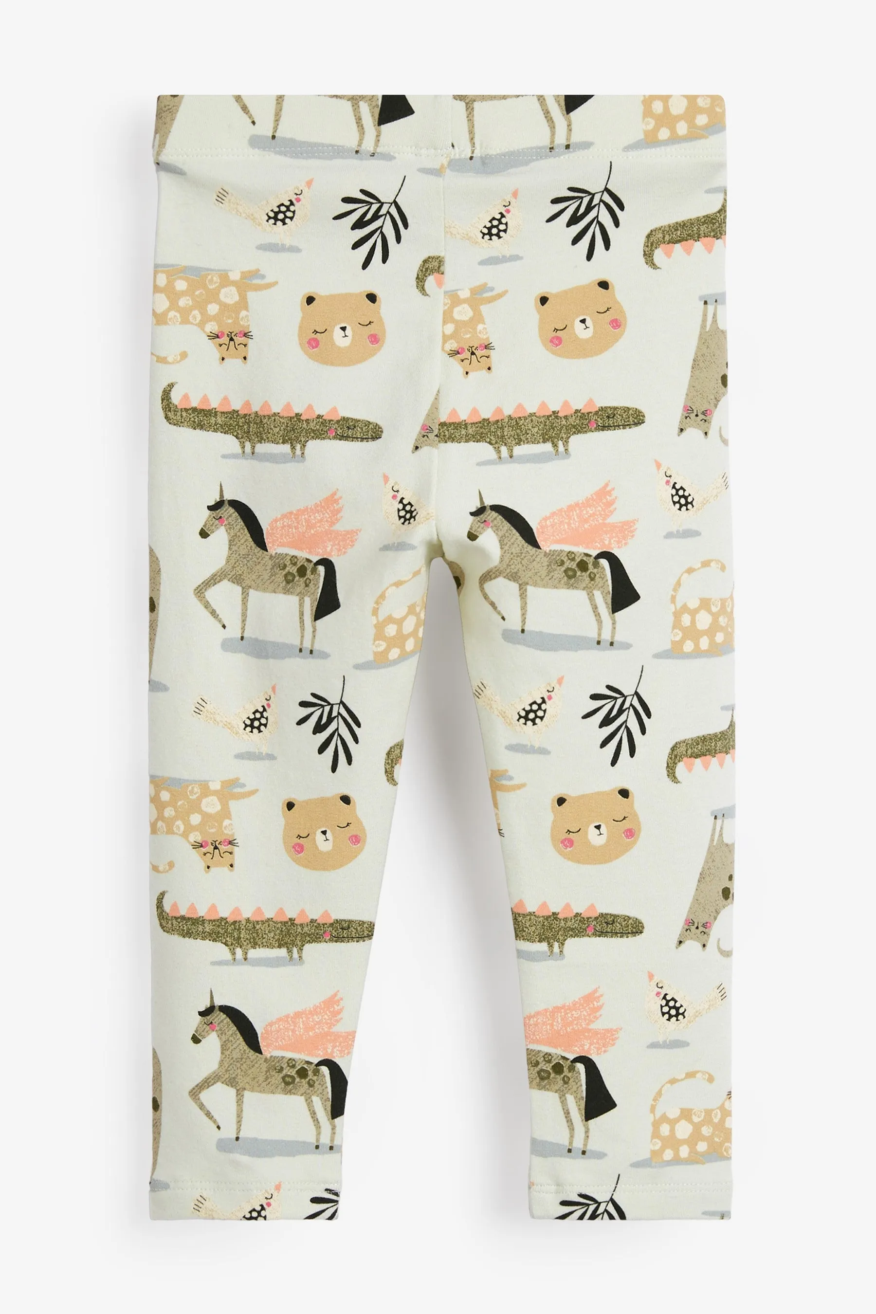 Next Mint Unicorn Baby Girls Leggings