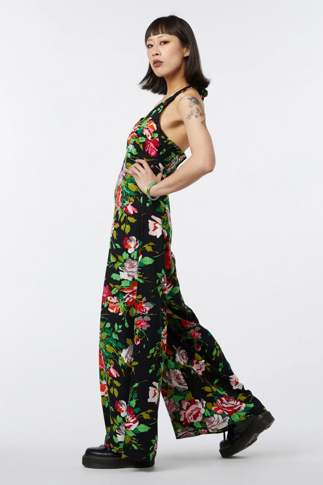 Nocturne Florals Jumpsuit