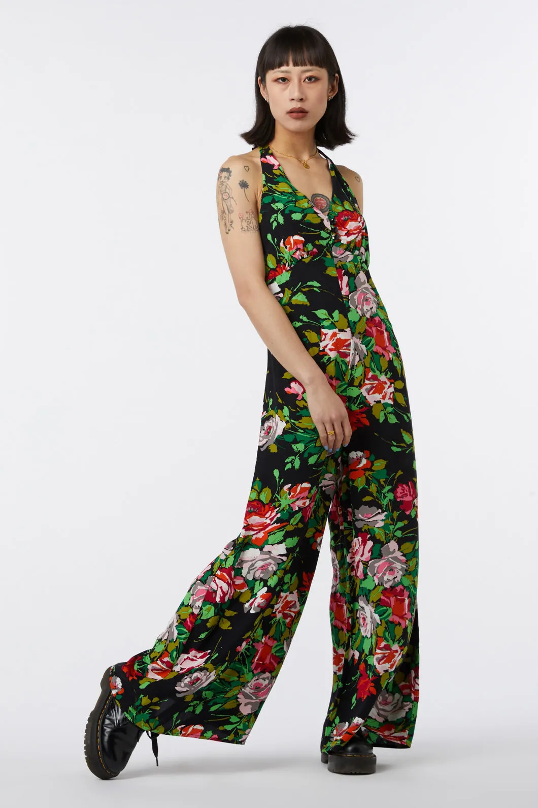 Nocturne Florals Jumpsuit