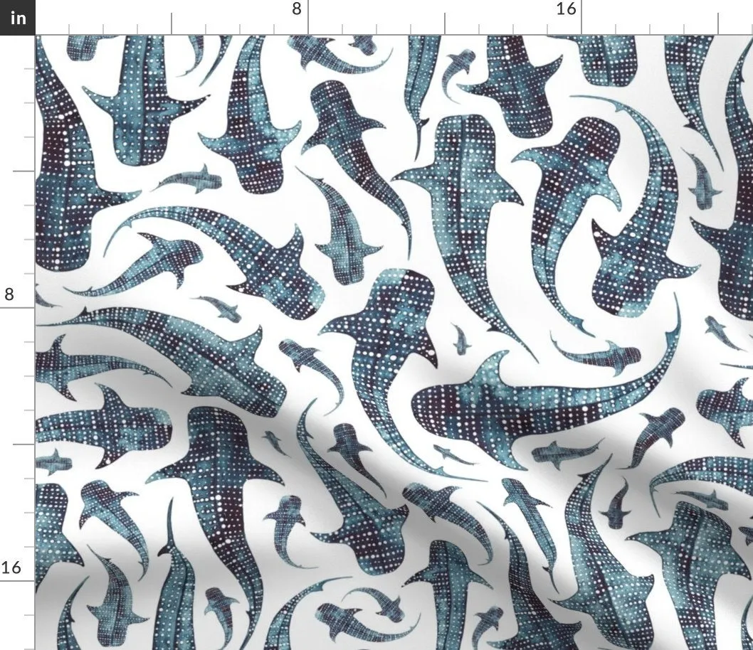 Ocean Swaddle   Band or Beanie,Watercolor Whale Shark Swaddle,Under the Sea,Nautical Newborn,Nature Inspiration,Blue Teal