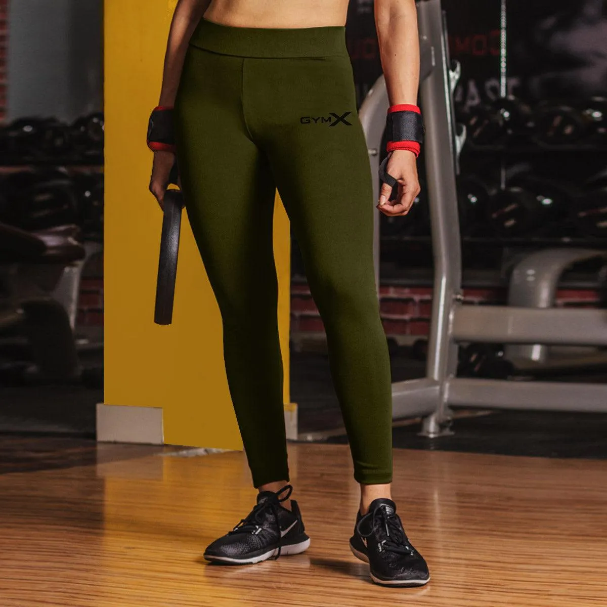 Olive Green Leggings - Essential Series- Sale