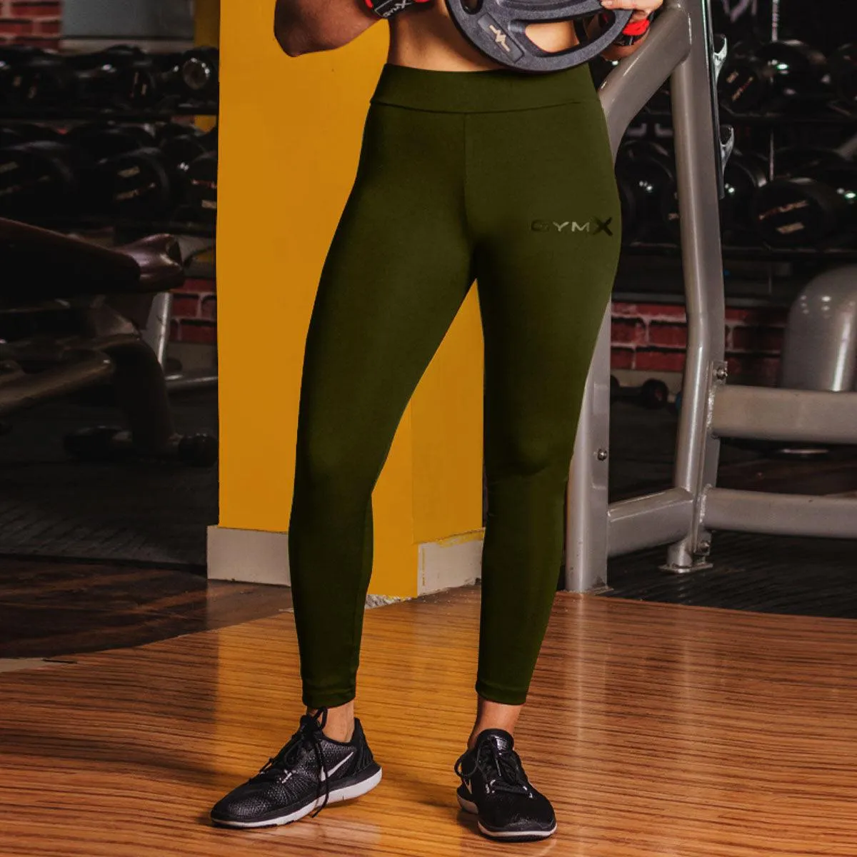 Olive Green Leggings - Essential Series- Sale