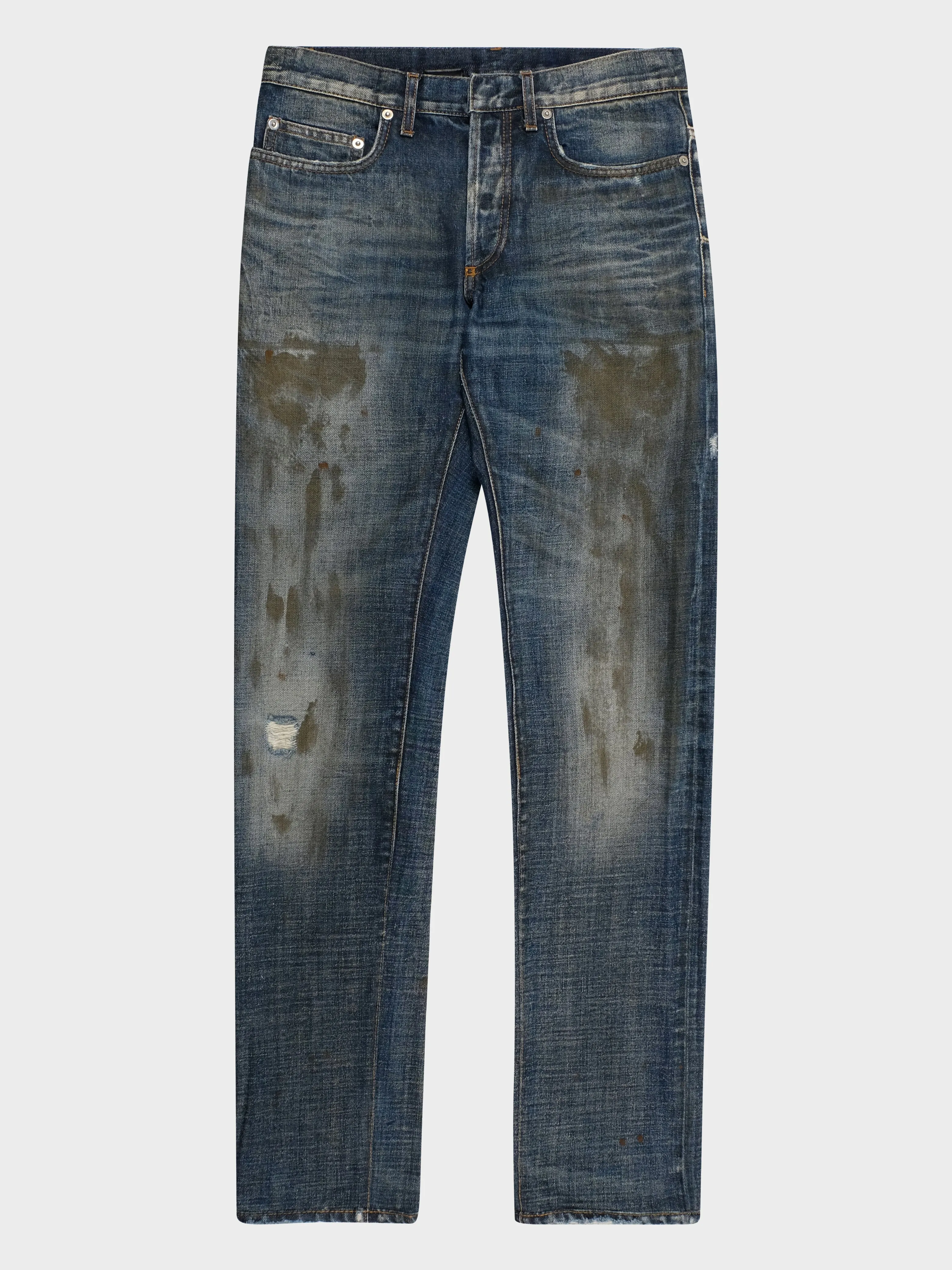 Paint Splatter Denim