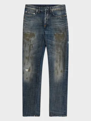 Paint Splatter Denim