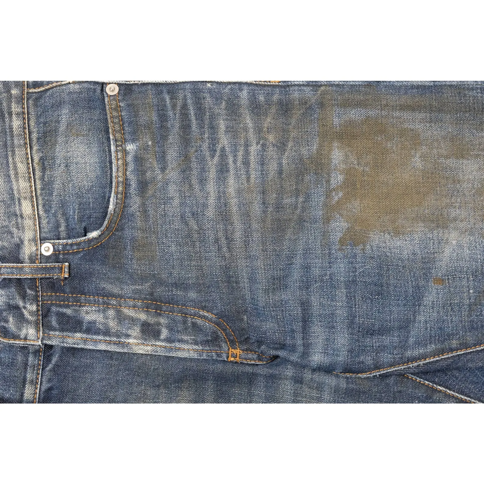 Paint Splatter Denim