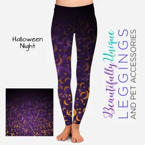 Pre-Order: Halloween Night - High-quality Handcrafted Vibrant Leggings