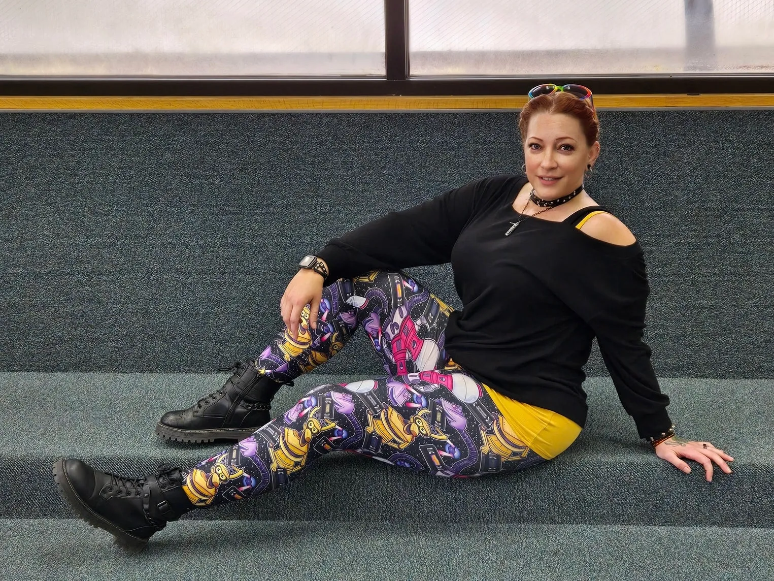 Pre-Order: MST3K (Semi-Exclusive) - High-quality Handcrafted Vibrant Leggings