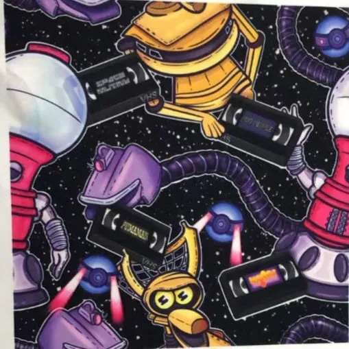 Pre-Order: MST3K (Semi-Exclusive) - High-quality Handcrafted Vibrant Leggings