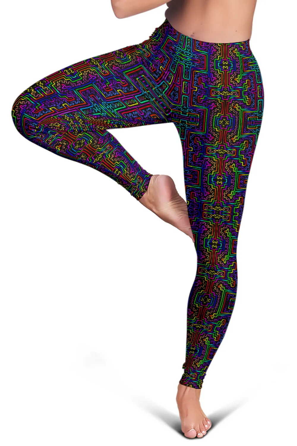 Prismatic Overlay Leggings