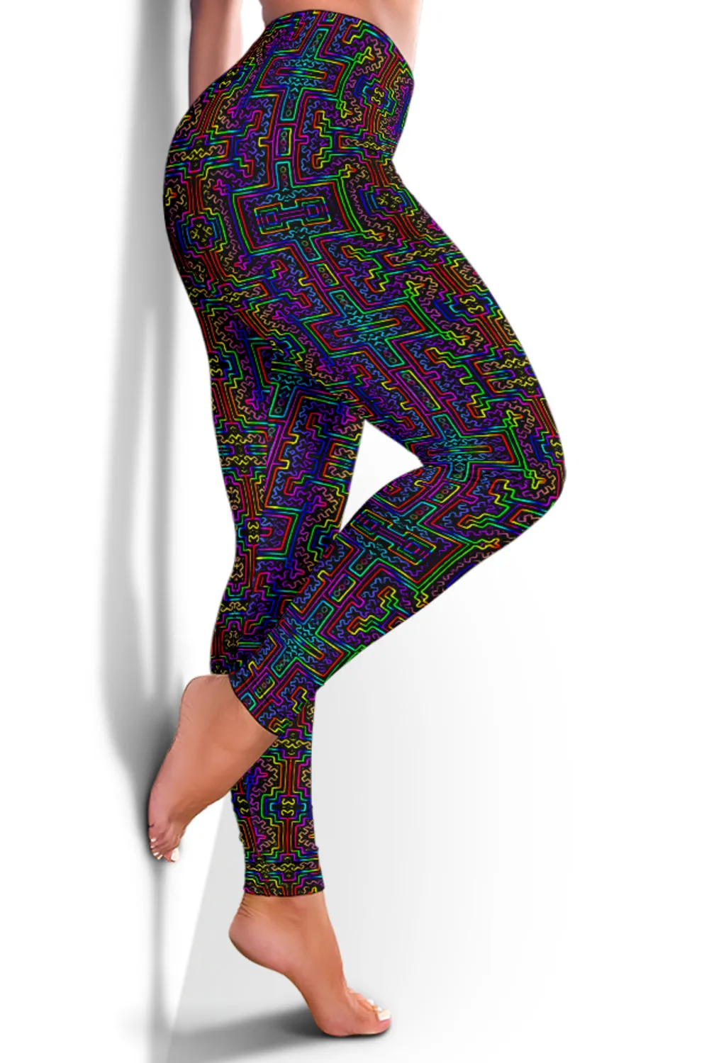 Prismatic Overlay Leggings