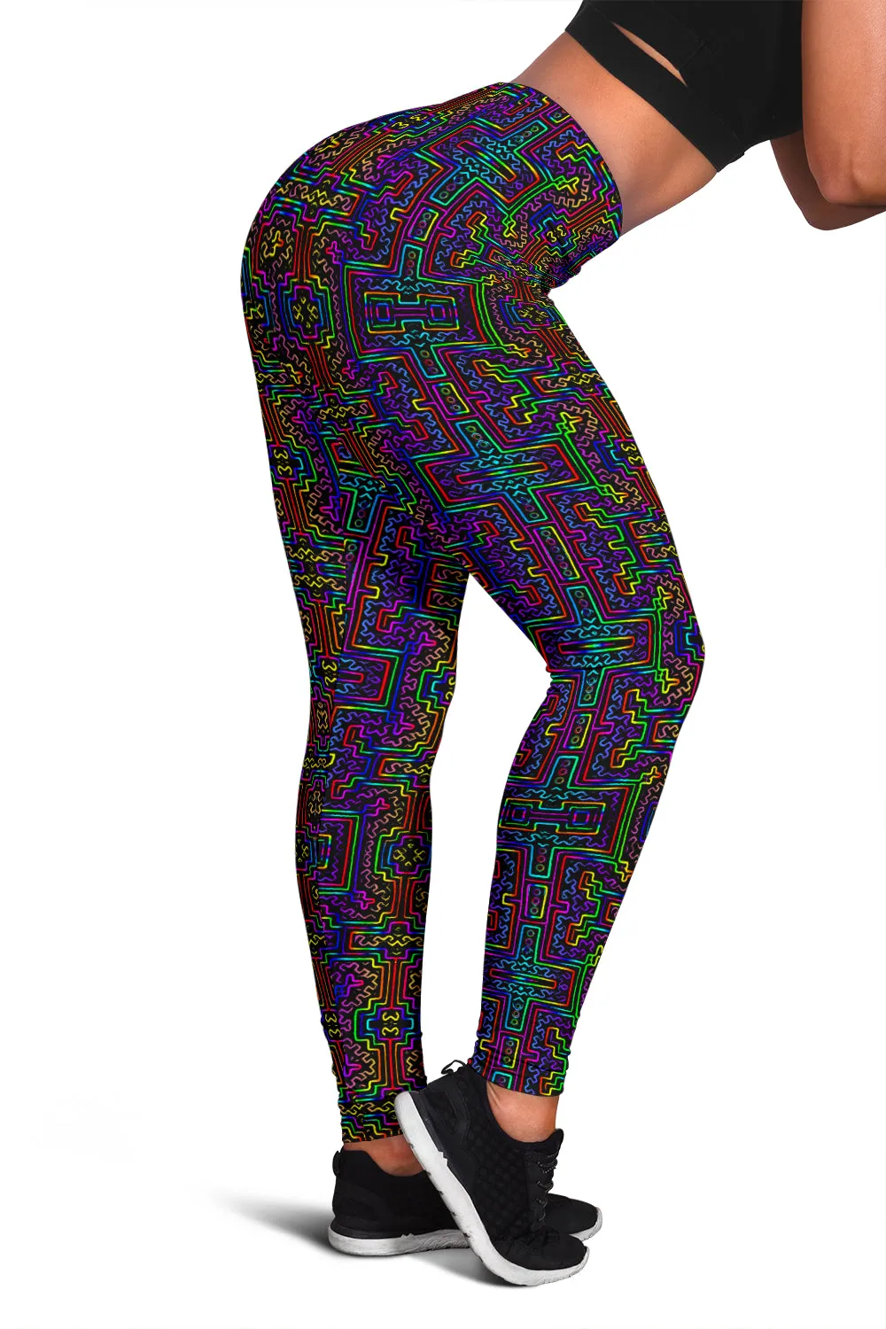 Prismatic Overlay Leggings