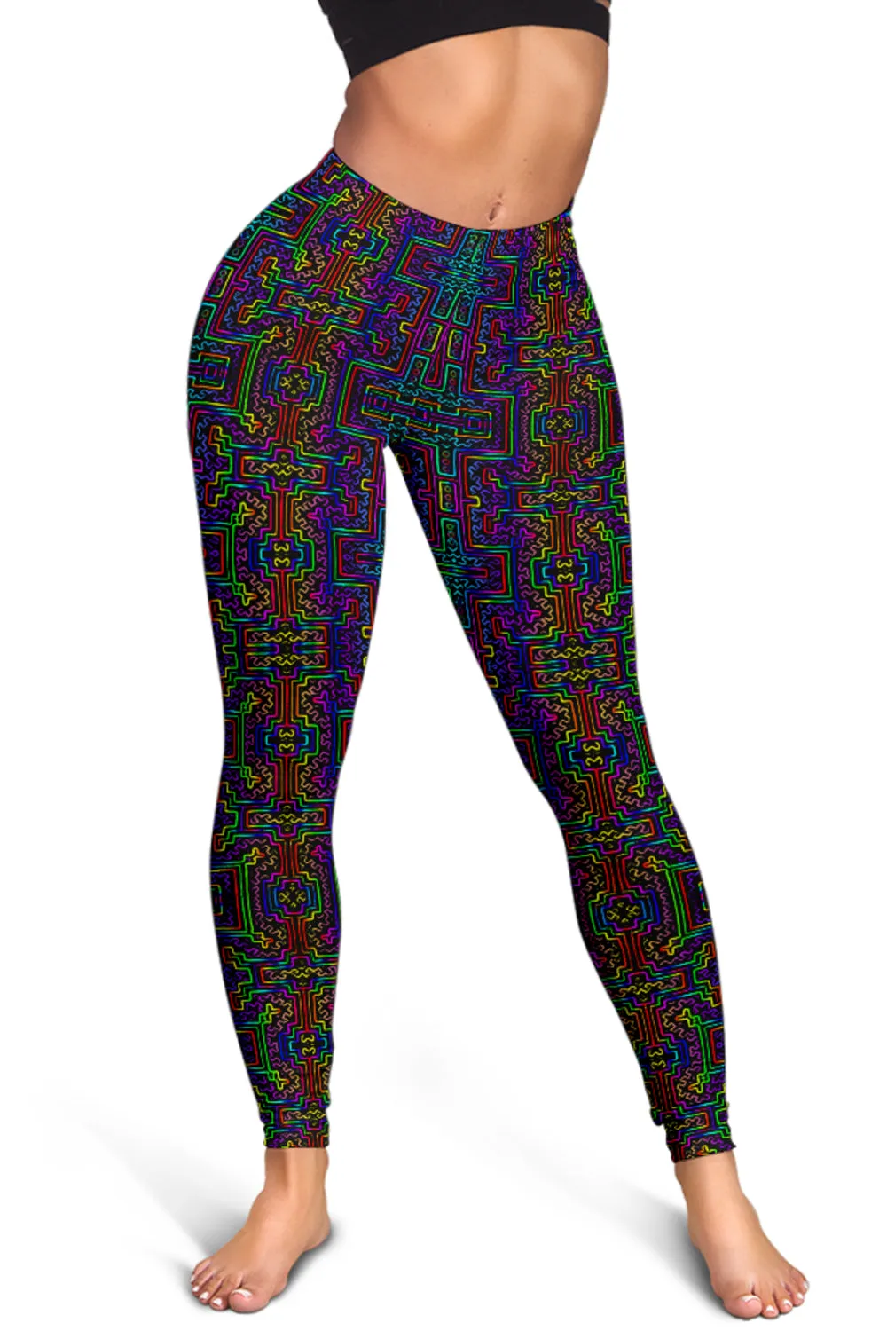 Prismatic Overlay Leggings