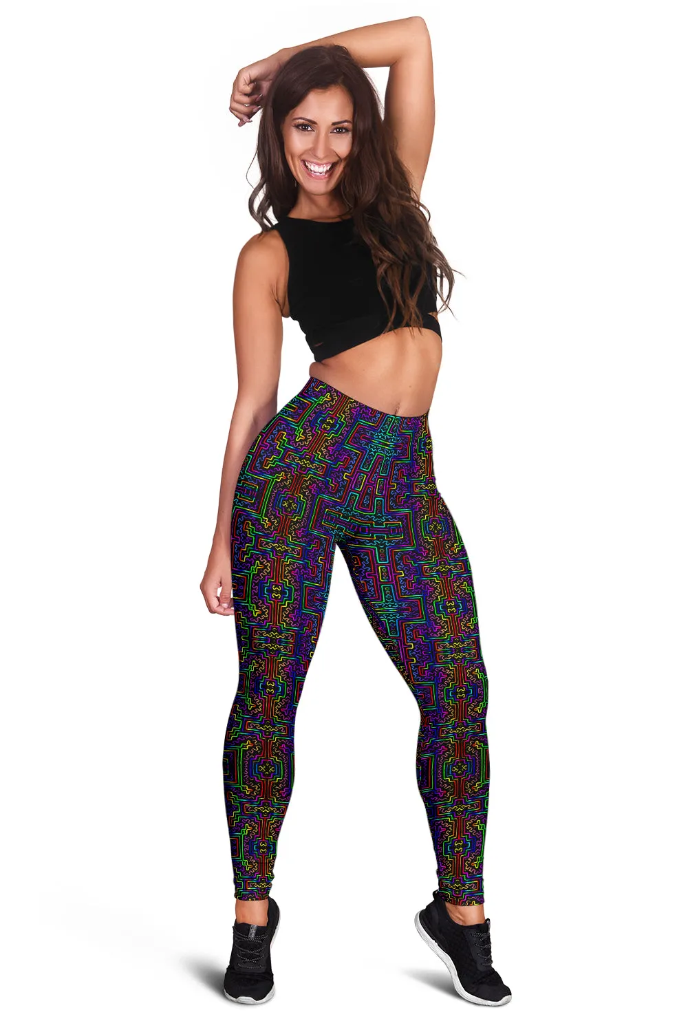 Prismatic Overlay Leggings