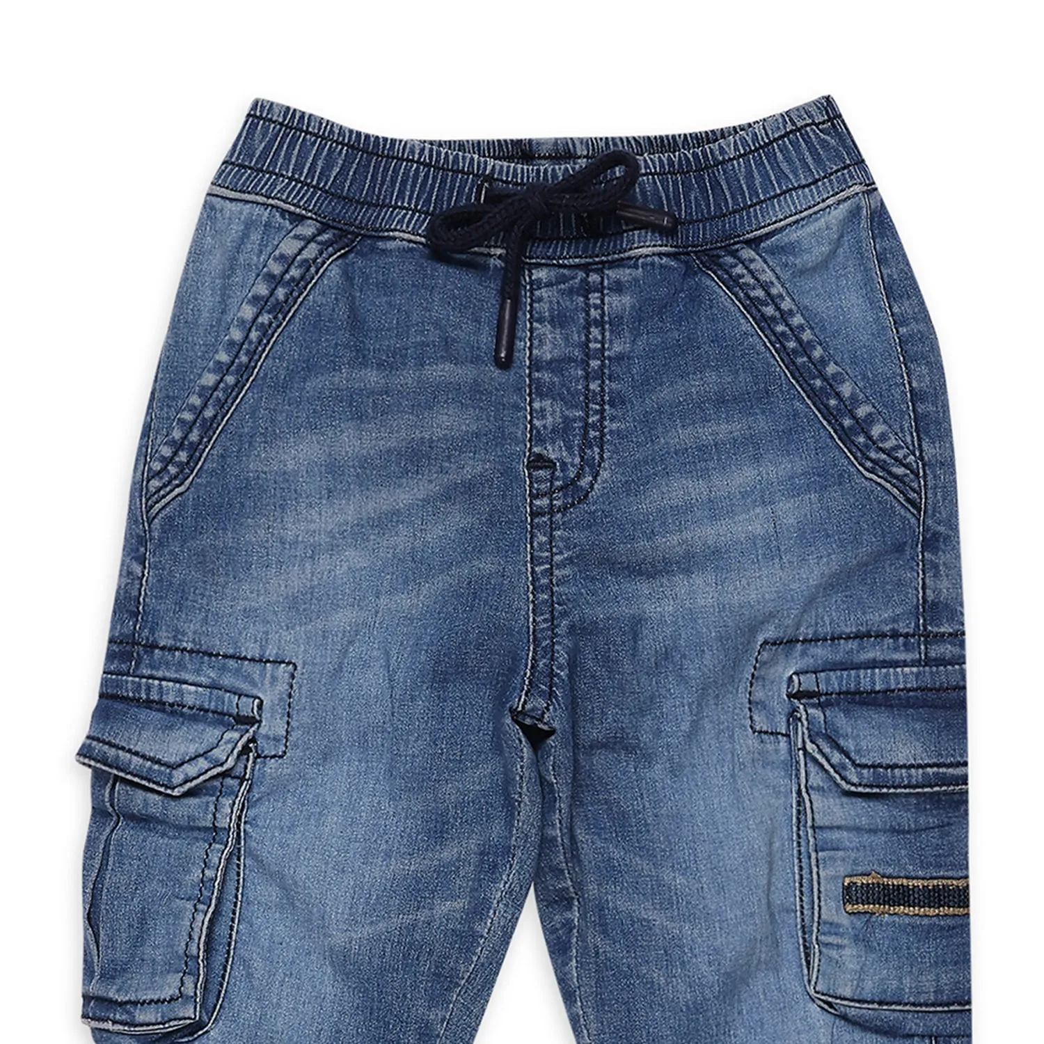 Pull On Jeans - Boys - Blue