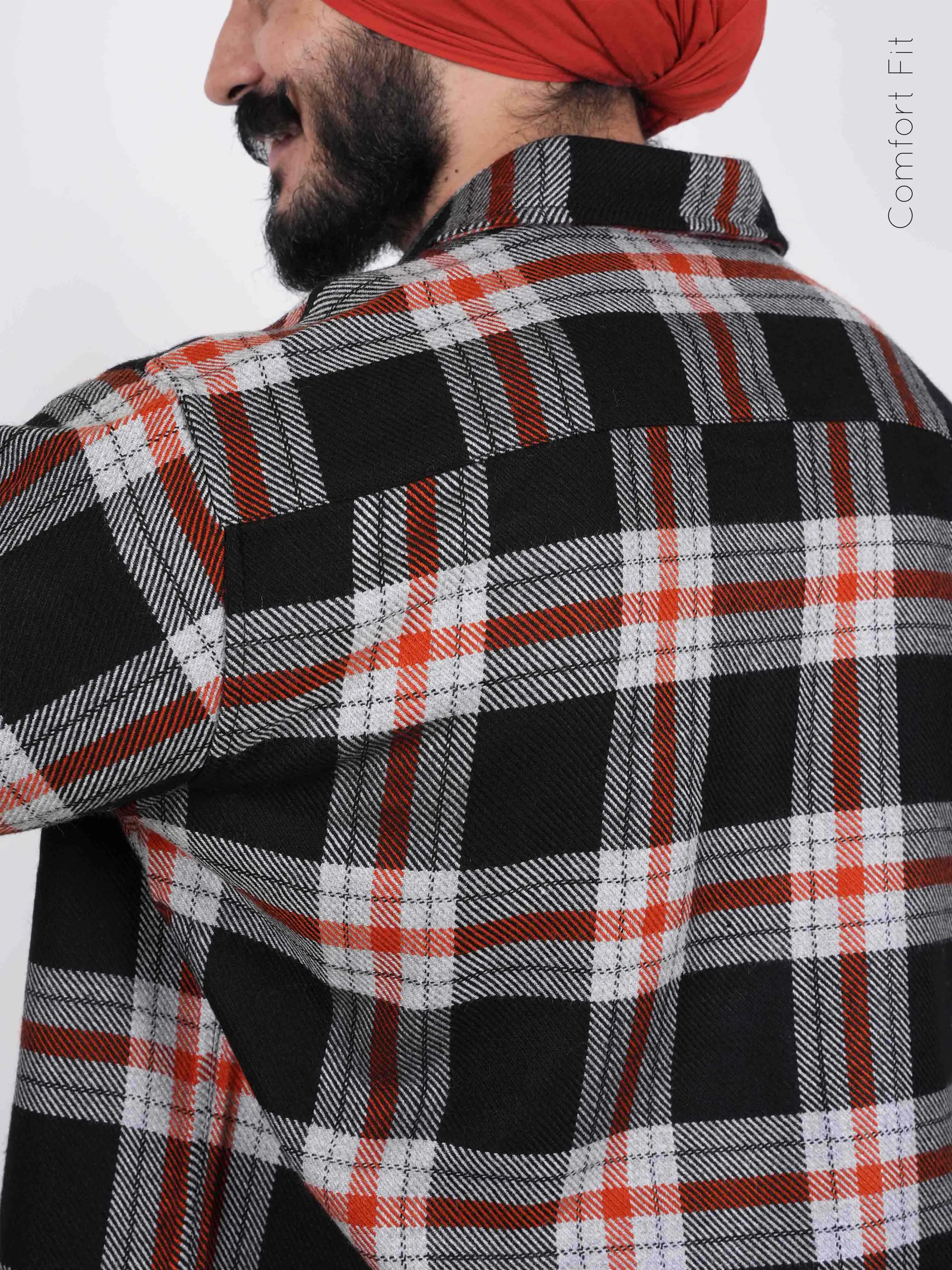 Rustic Black Shacket