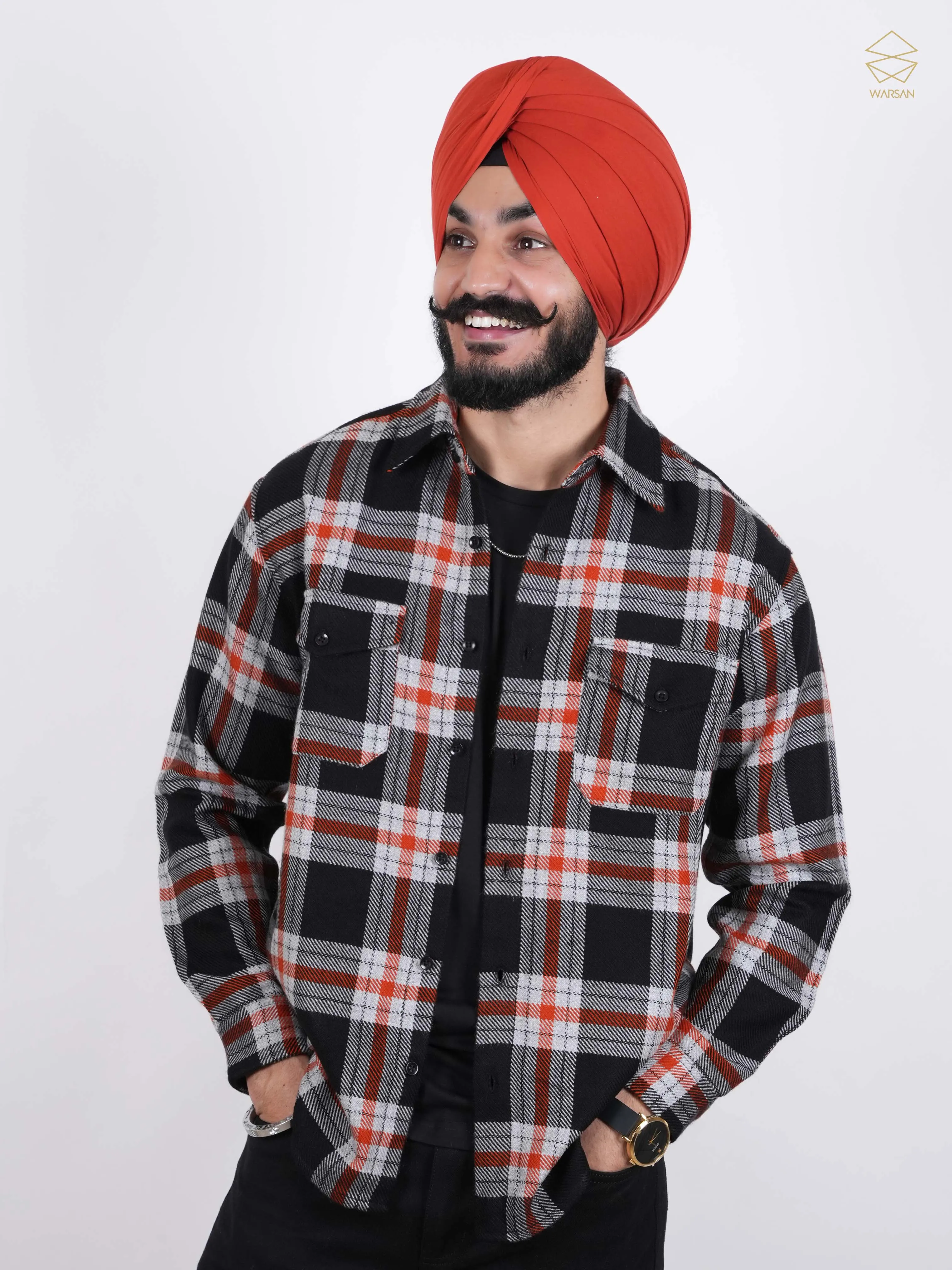 Rustic Black Shacket