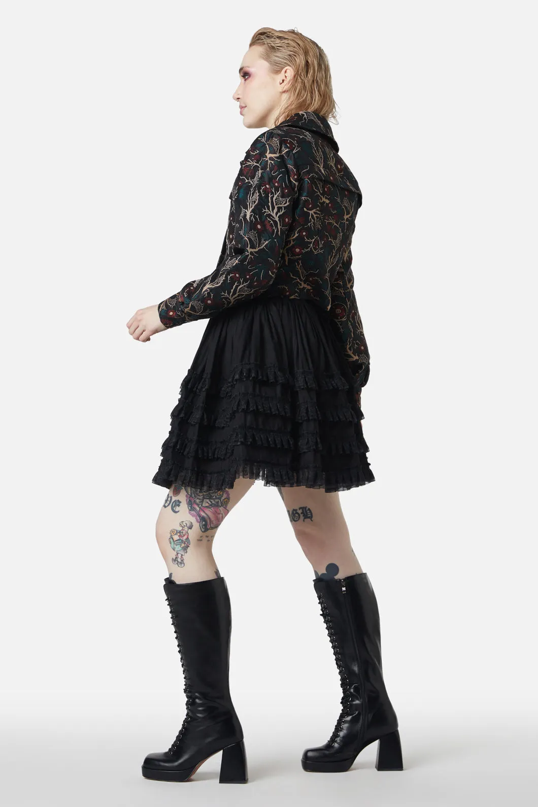 Satis Ruin Crop Jacket
