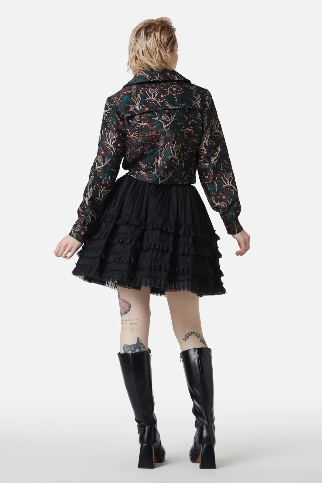 Satis Ruin Crop Jacket