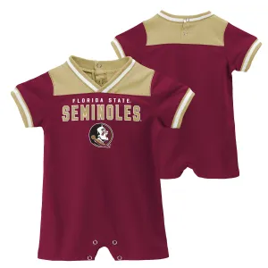 Seminoles Baby Boy Runback Romper