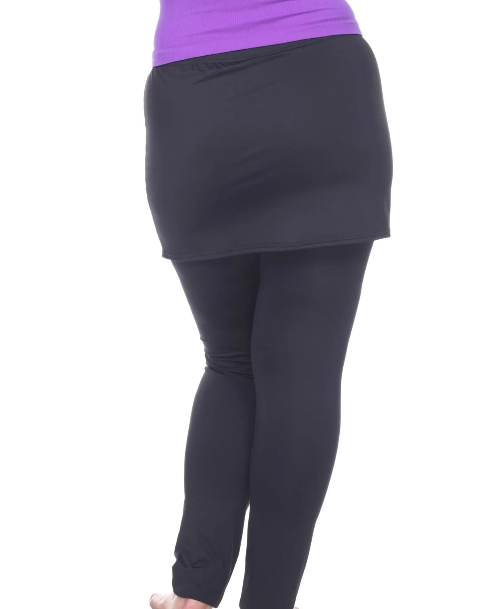 Skirted Leggings | Black