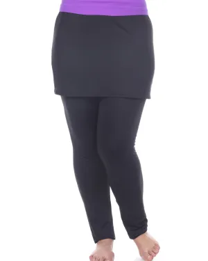 Skirted Leggings | Black