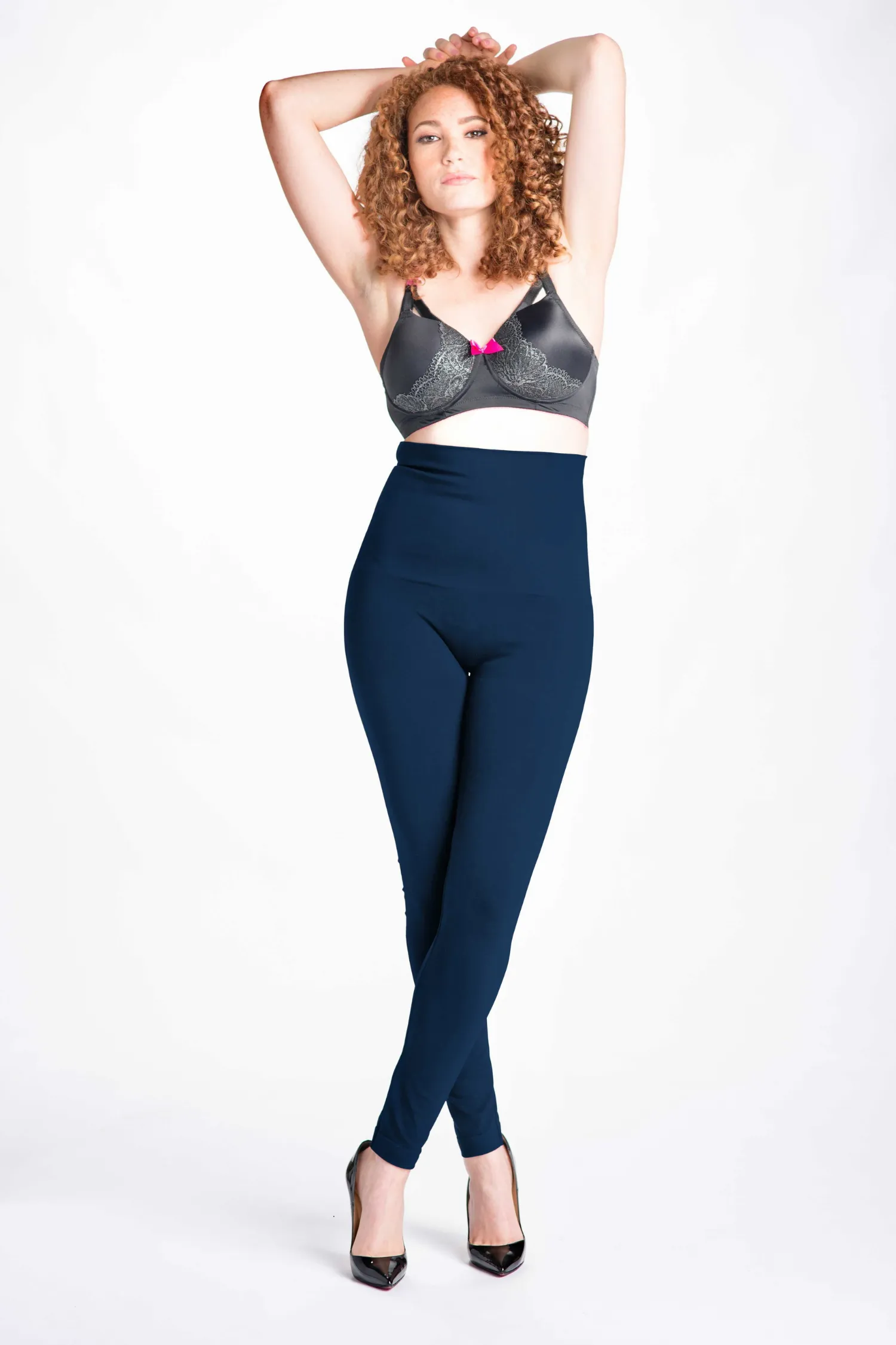 Snapback™ Postpartum Leggings - Navy