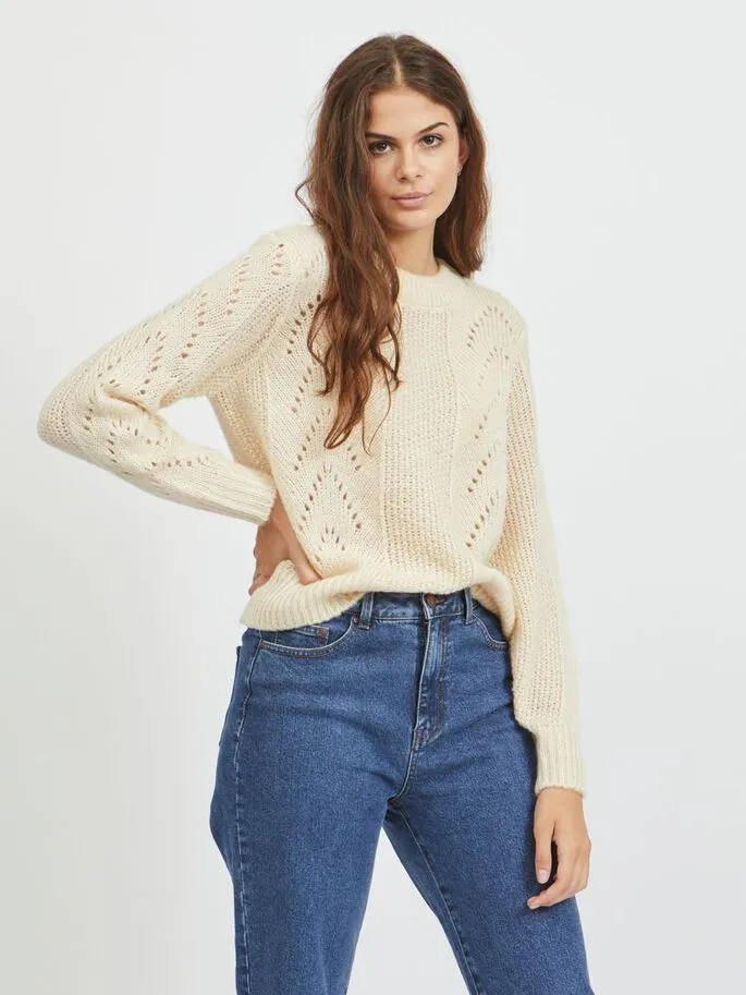 Sofia Knitted Jumper (Cream)