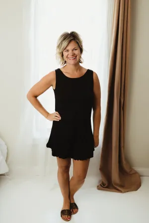 Solid Tank Romper