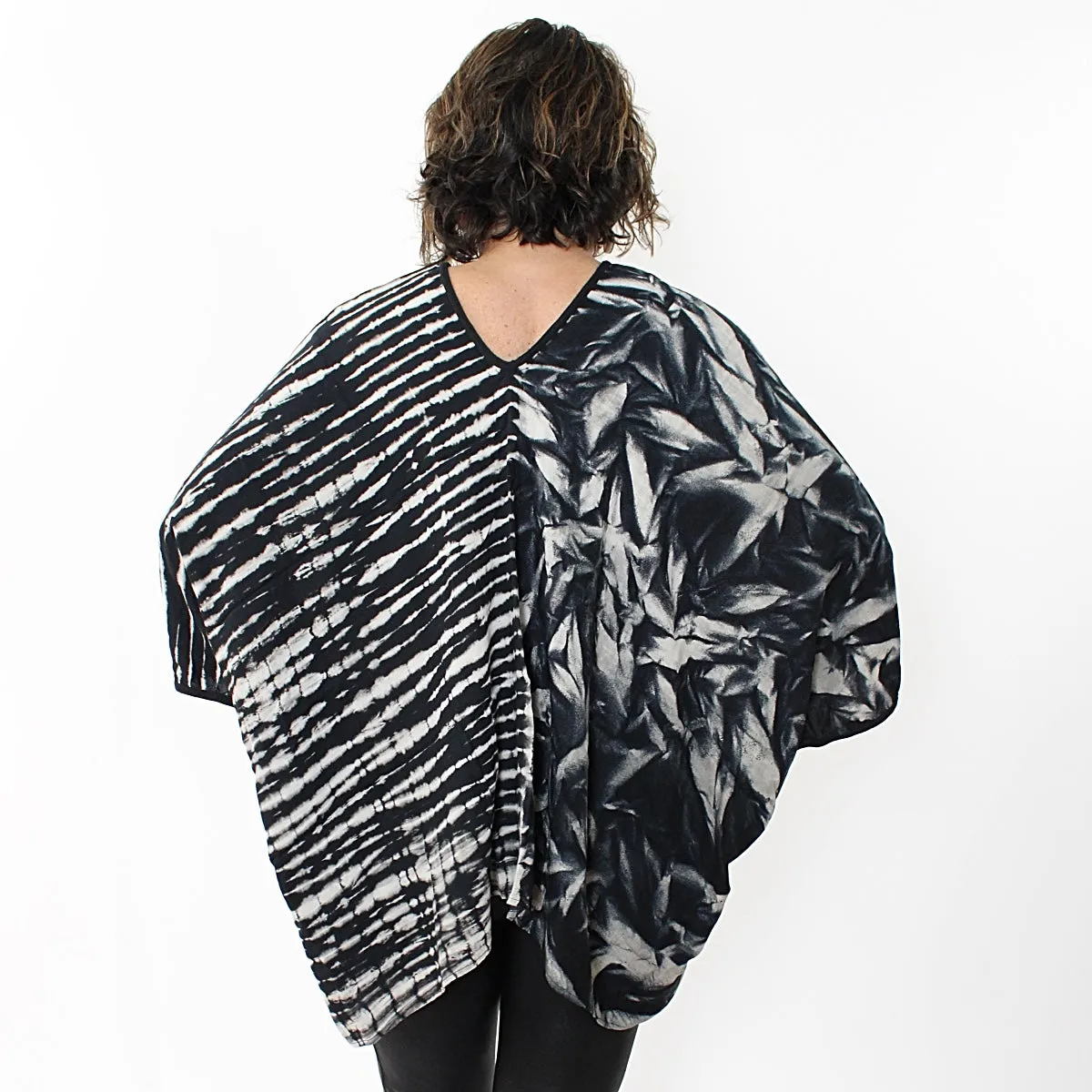 Split Pattern Blouse