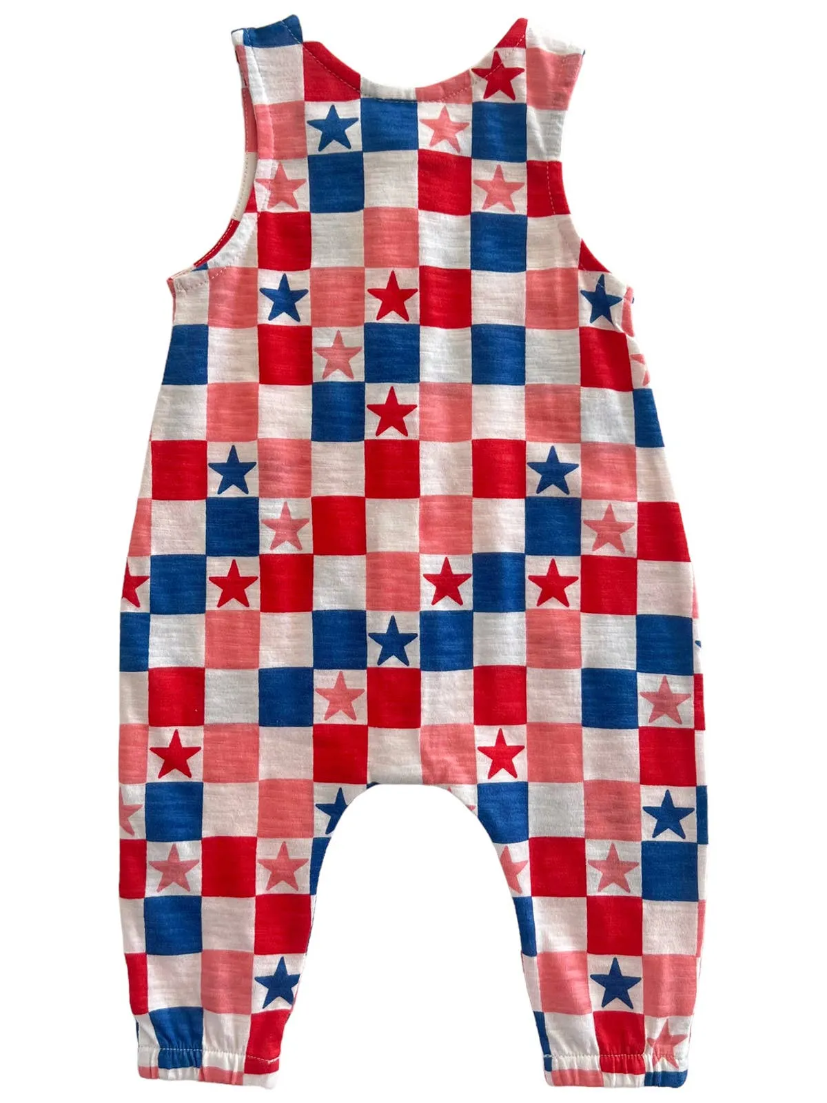 SX18- R,W,B, & Pink Romper
