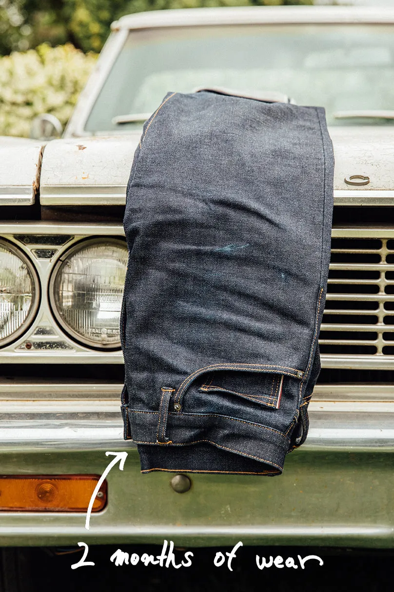 The Pen Slim - Indigo Raw 17.5oz Mammoth Selvedge