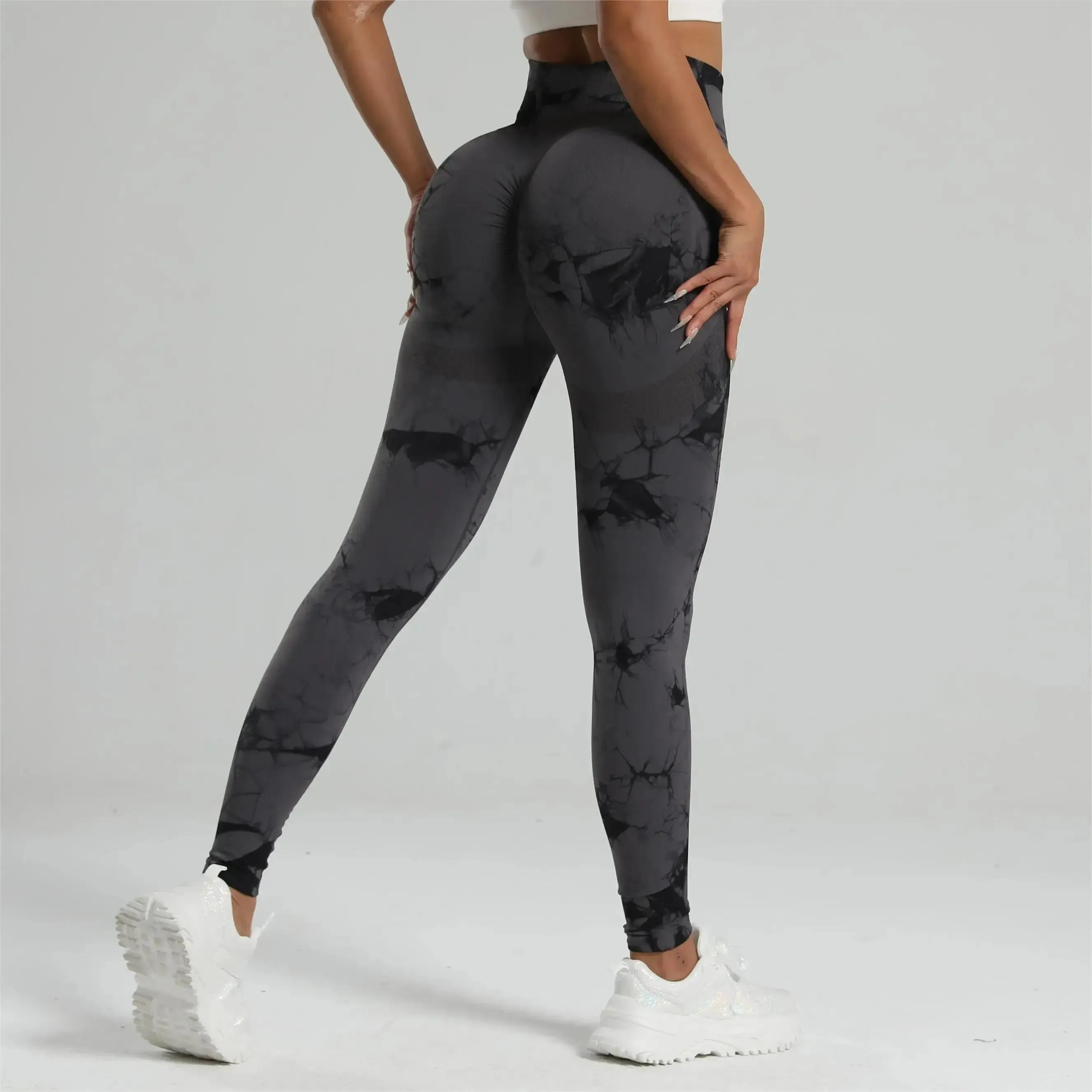 Tie-Dye High Waist Gym Leggings