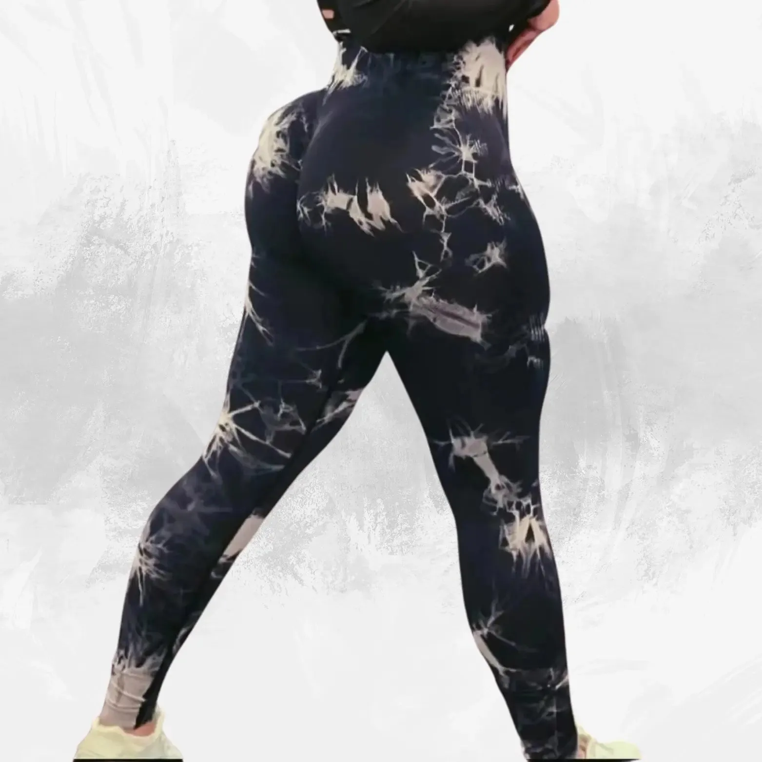 Tie-Dye High Waist Gym Leggings