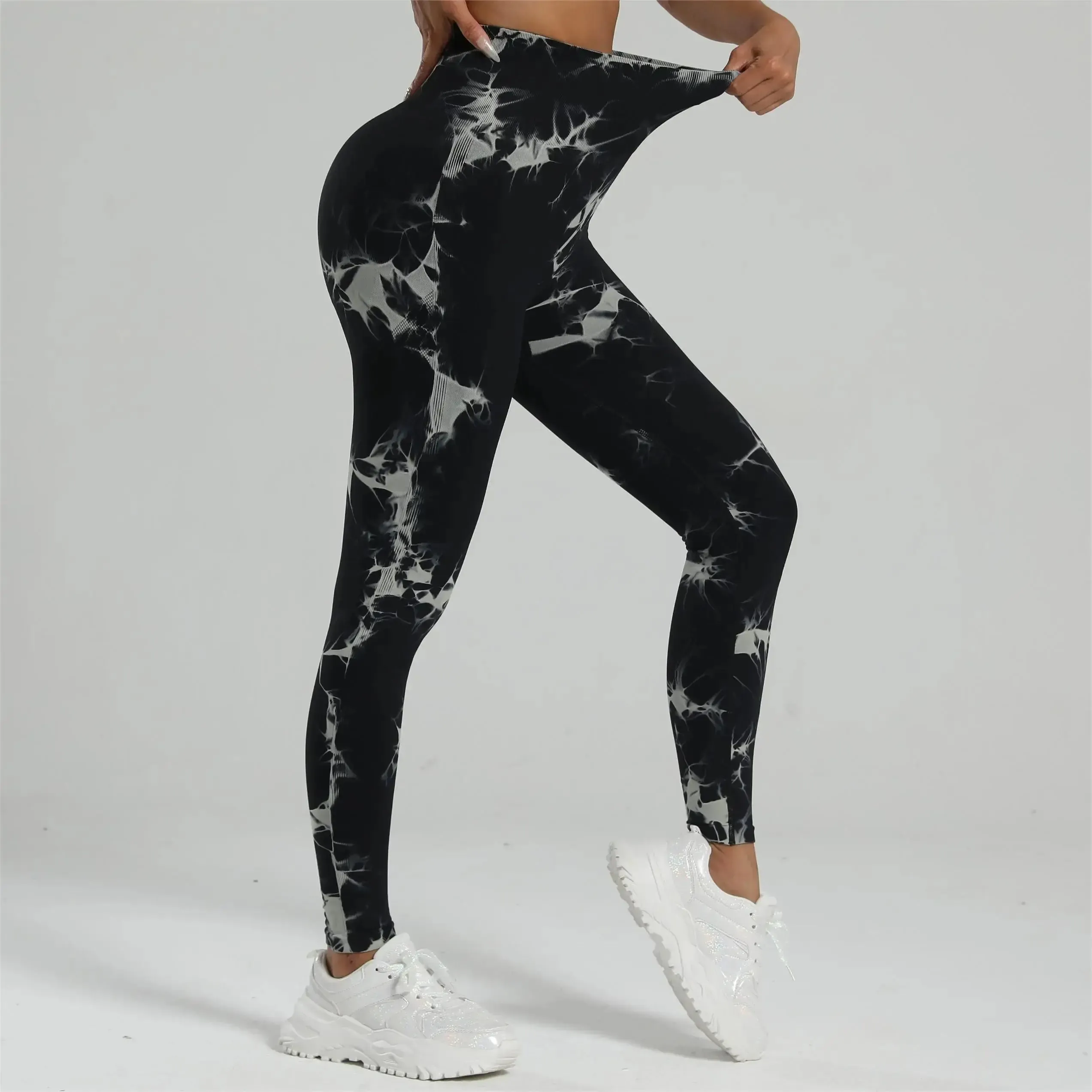 Tie-Dye High Waist Gym Leggings