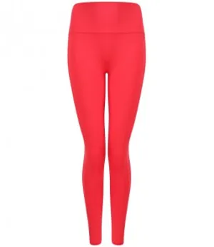 Tombo Ladies Core Pocket Sports Leggings - Coral