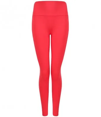 Tombo Ladies Core Pocket Sports Leggings - Coral