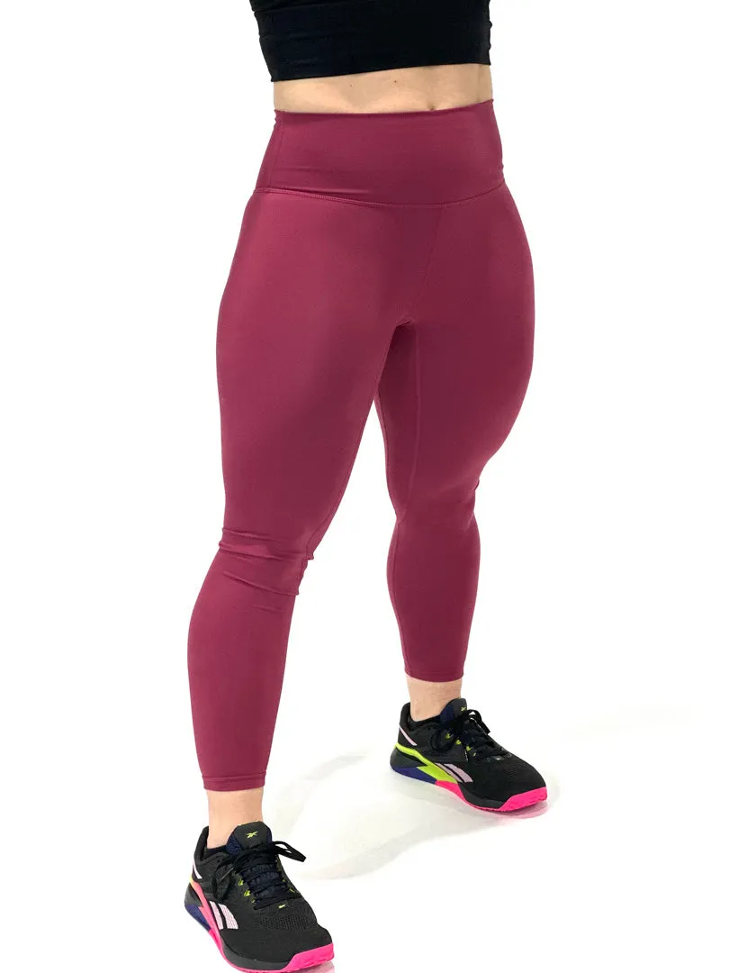 Training Leggings / Red wine