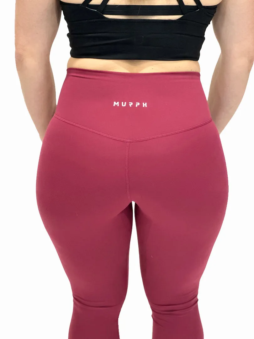 Training Leggings / Red wine