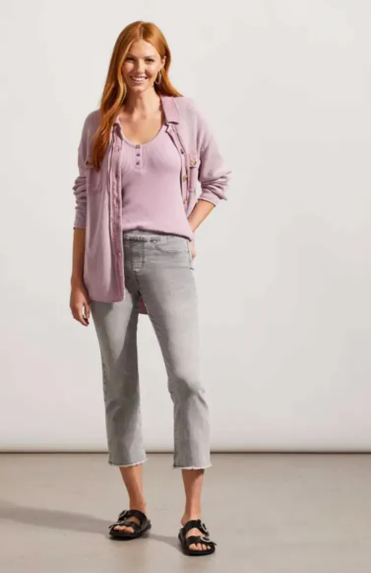 Tribal Audrey Straight Crop Pant