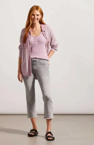 Tribal Audrey Straight Crop Pant
