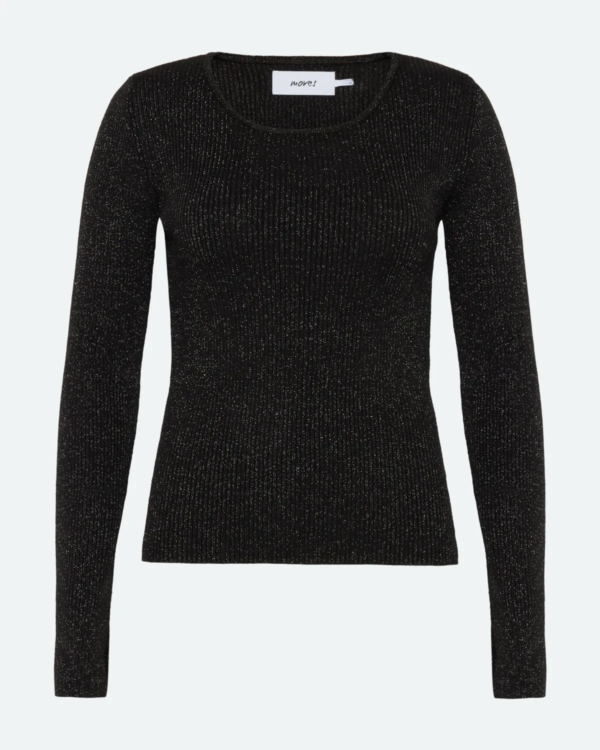 Twisti o-neck 4008 - Black