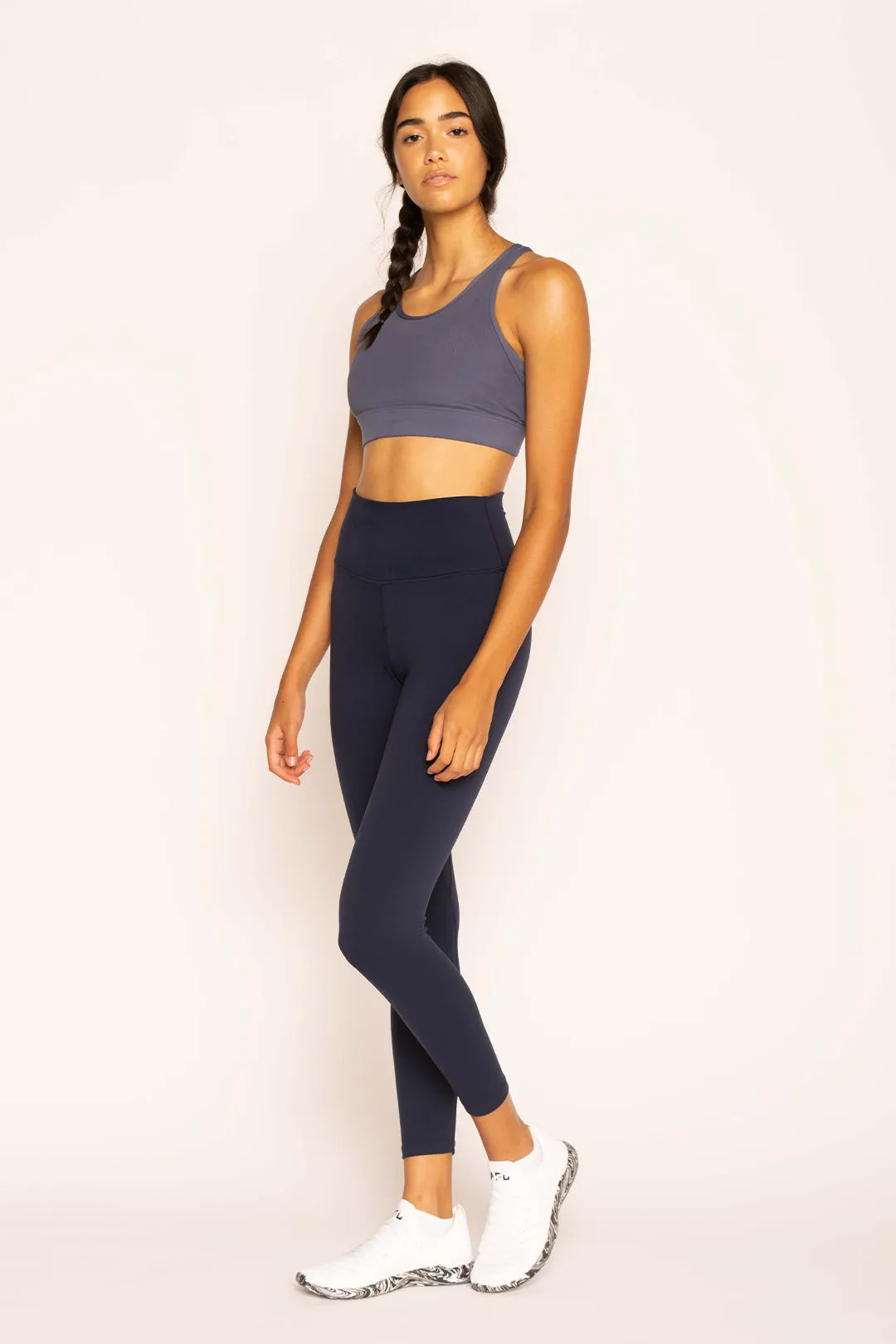 Ultra Soft Seamless High-Waist Plain Legging 25"-Basic