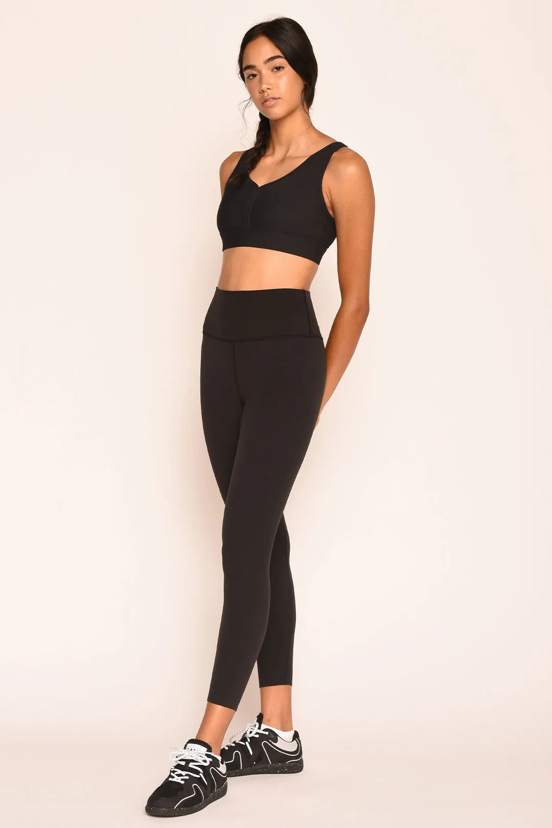 Ultra Soft Seamless High-Waist Plain Legging 25"-Basic