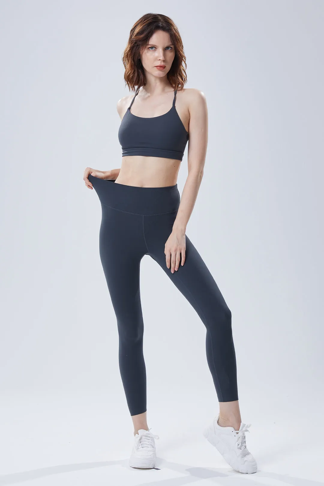 Ultra Soft Seamless High-Waist Plain Legging 25"-Basic
