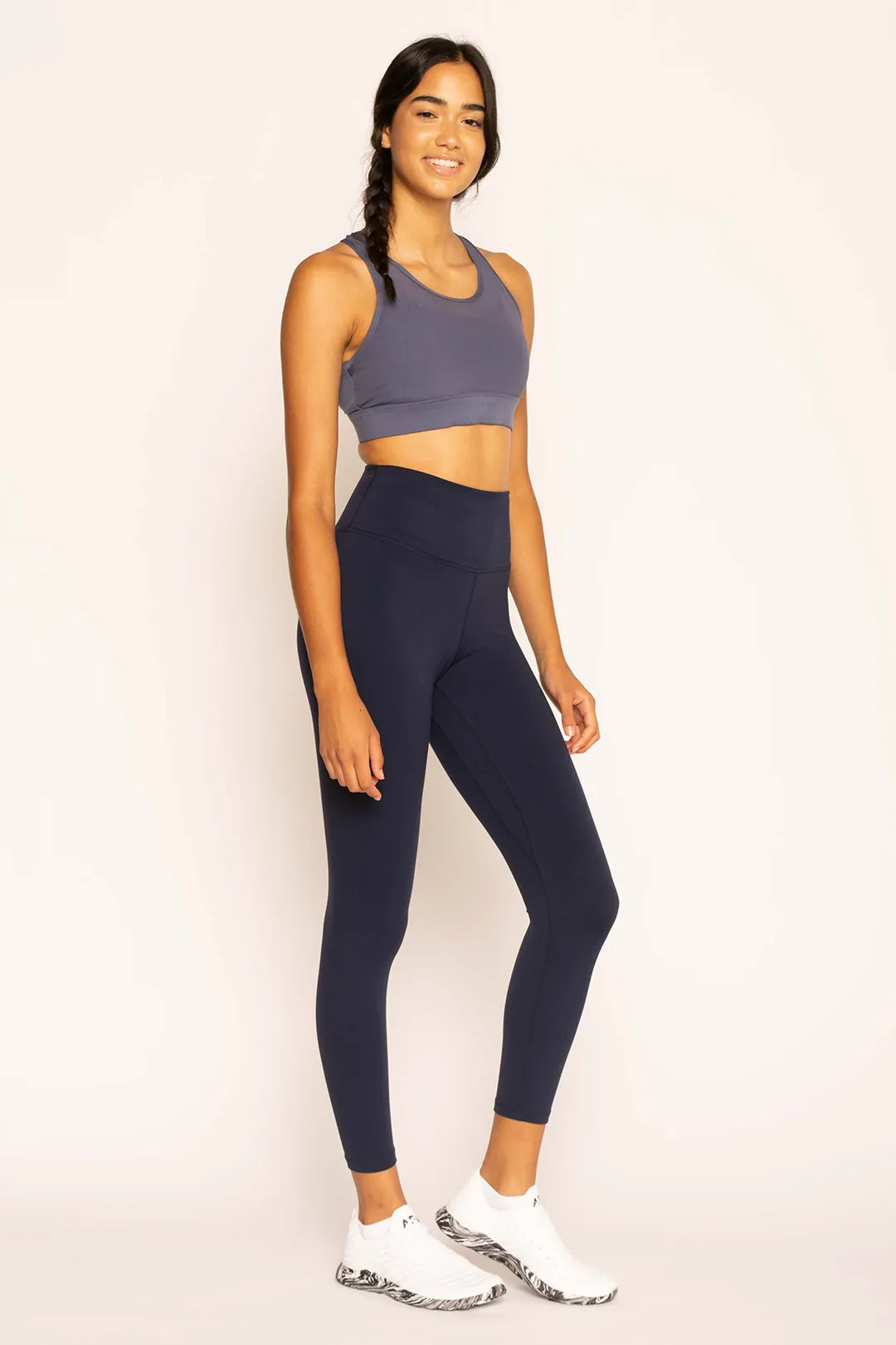 Ultra Soft Seamless High-Waist Plain Legging 25"-Basic