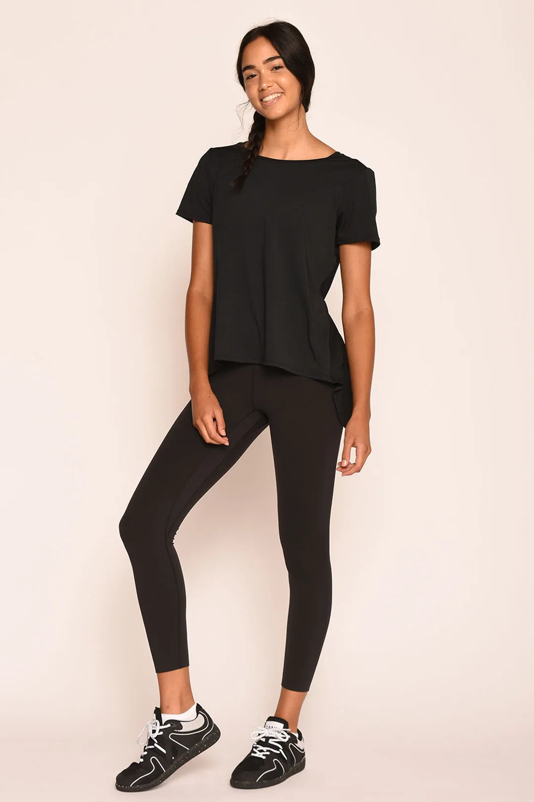 Ultra Soft Seamless High-Waist Plain Legging 25"-Basic