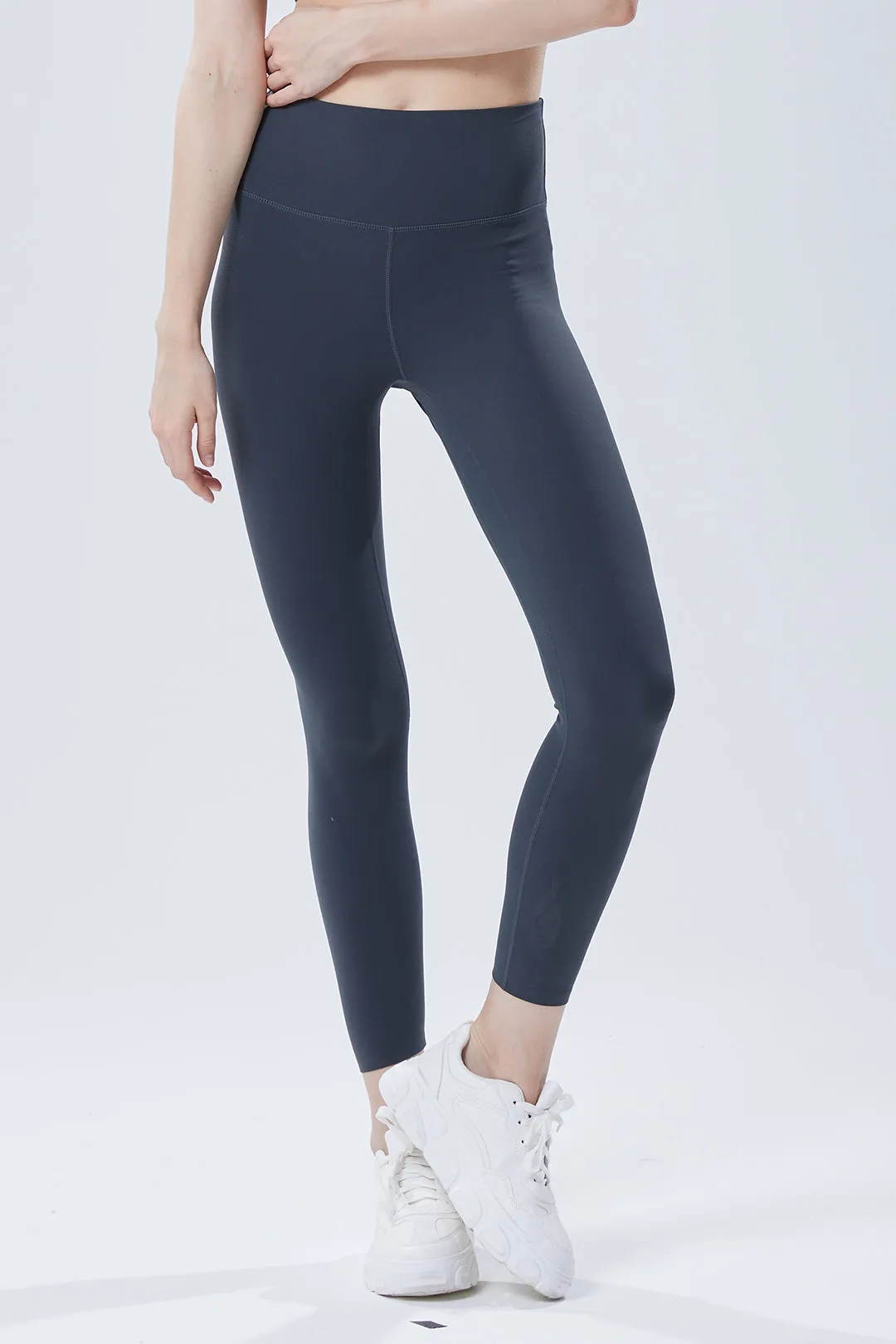 Ultra Soft Seamless High-Waist Plain Legging 25"-Basic