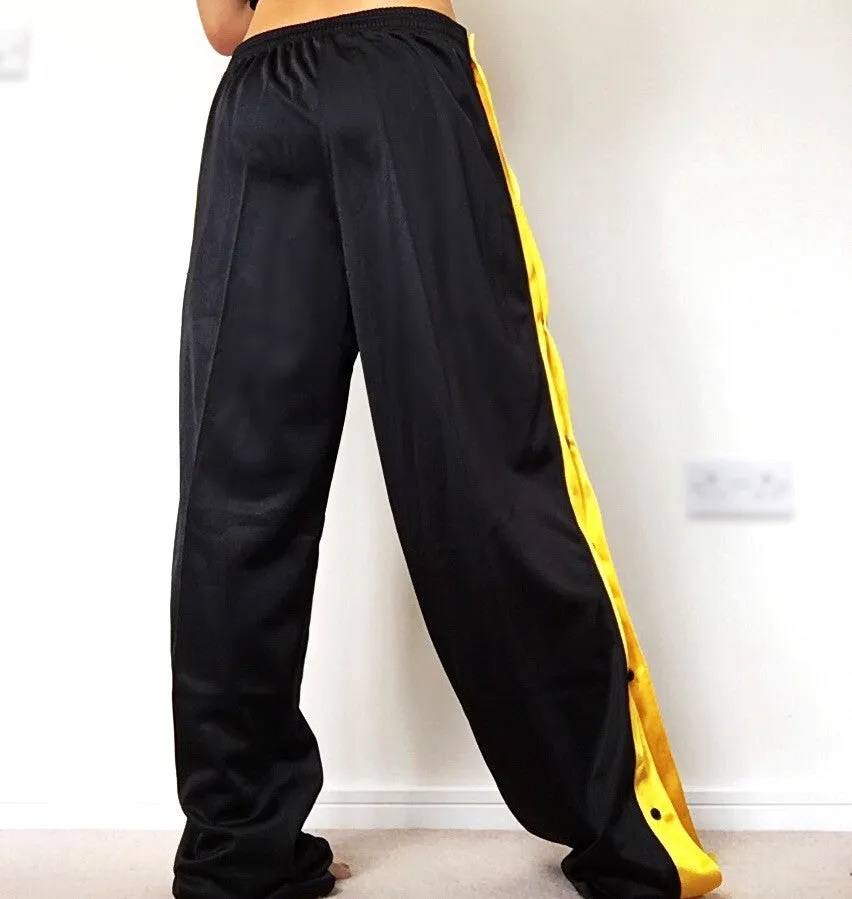 UNISEX DRAGON TRACKSUIT POPPER BUTTONS TROUSERS