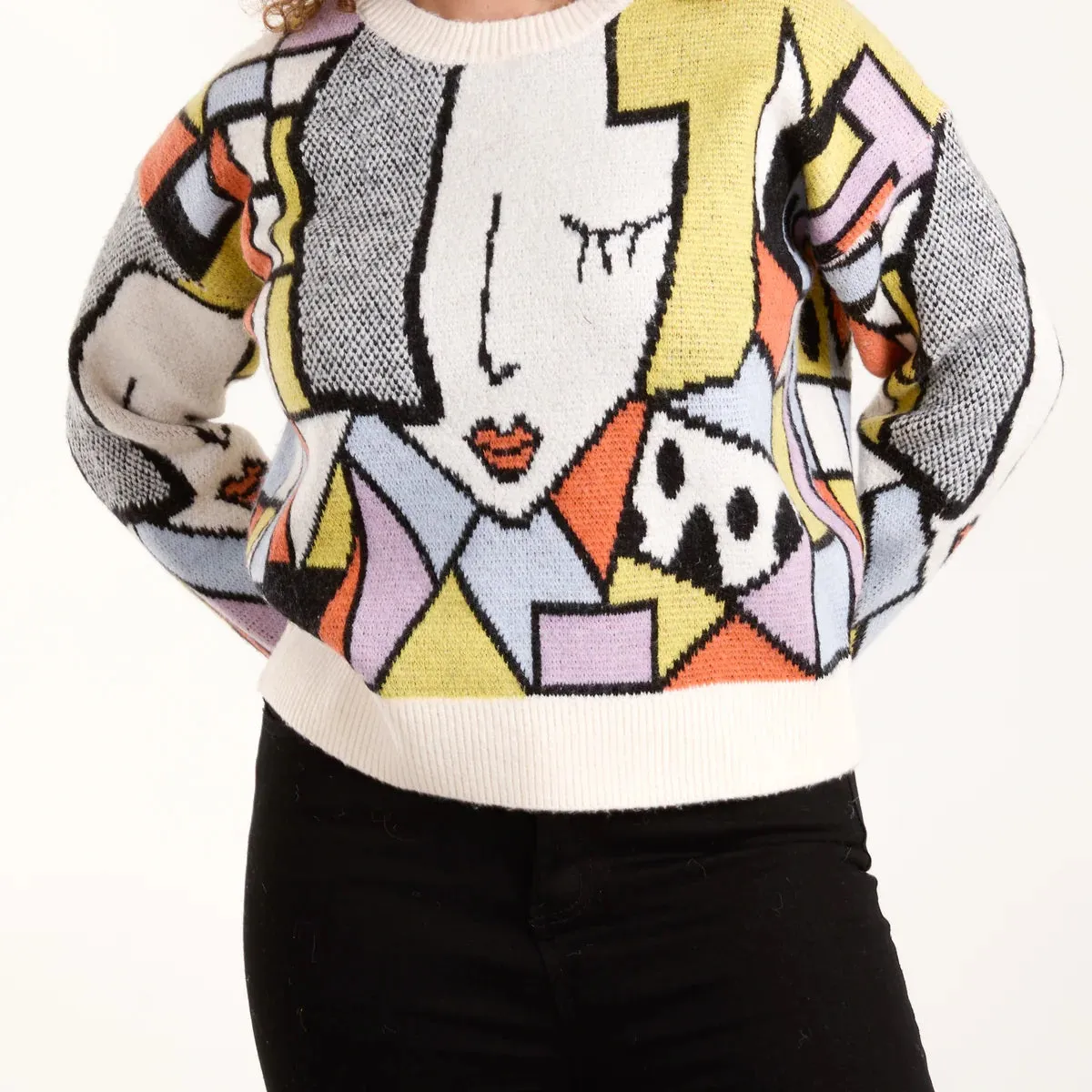 Wild Flower Face Jumper