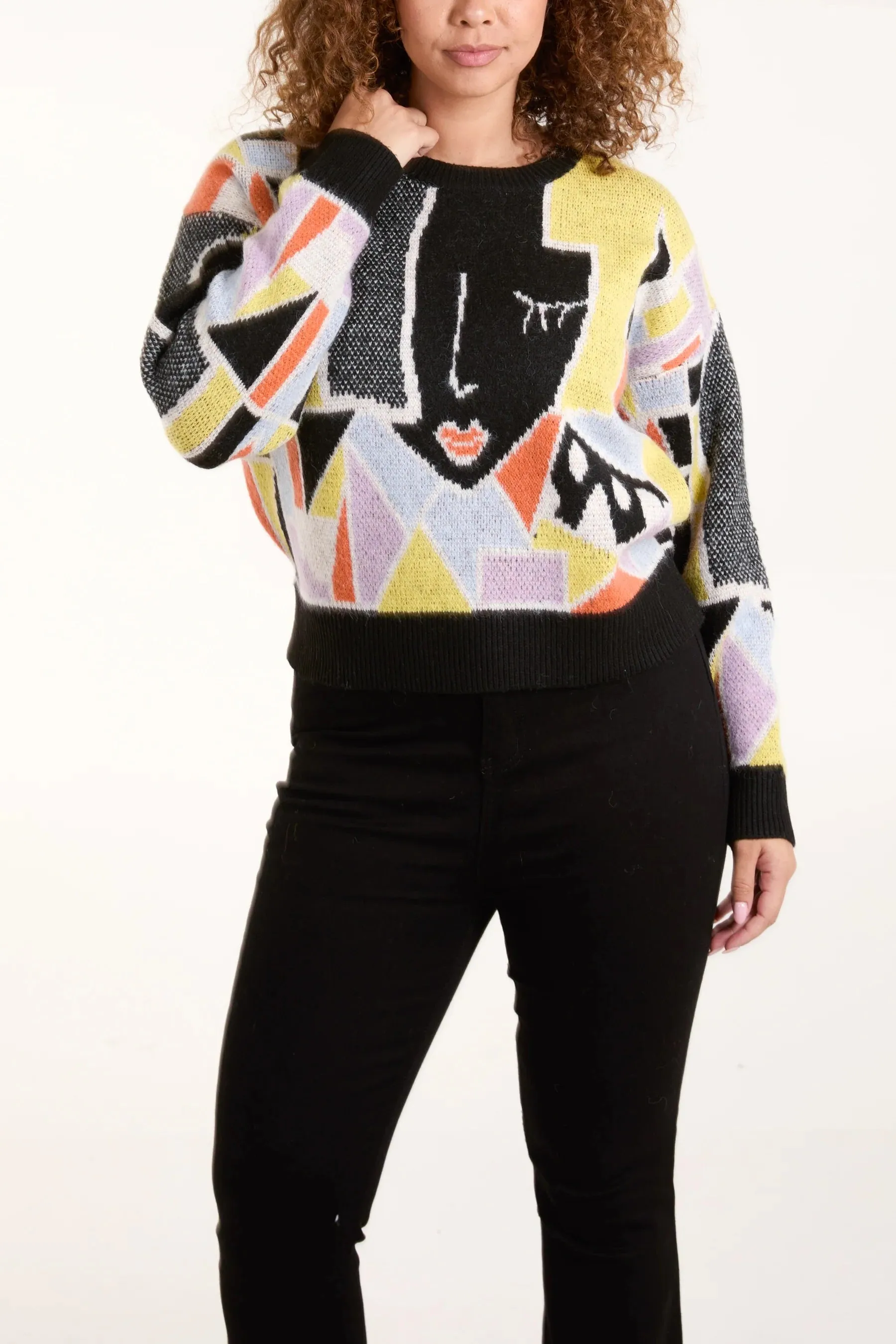 Wild Flower Face Jumper